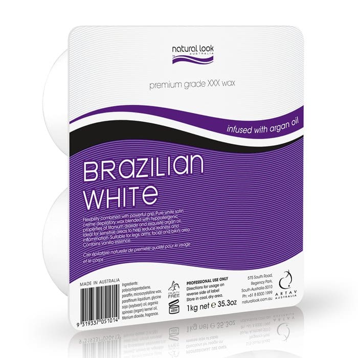 Brazilian White Hot Wax 1KG