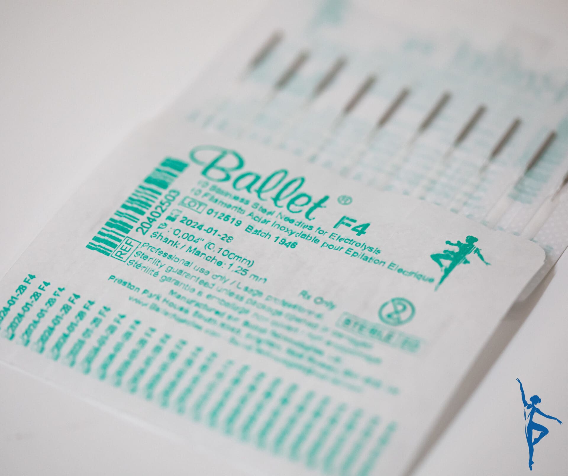 Ballet S/Steel F4 Needles 50pk