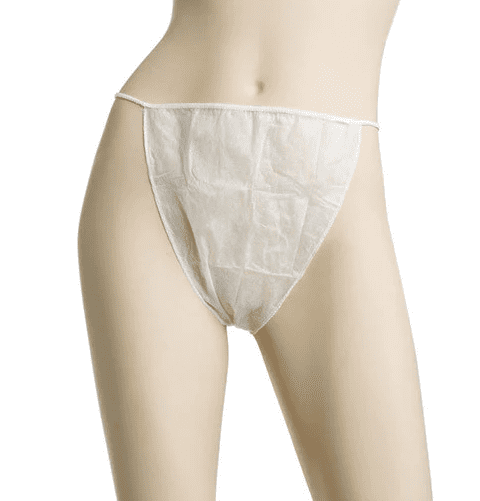 Disposable G Strings - White 50pk