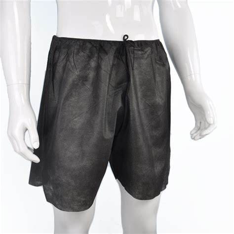 Disposable Men's Boxers - Black 8pk