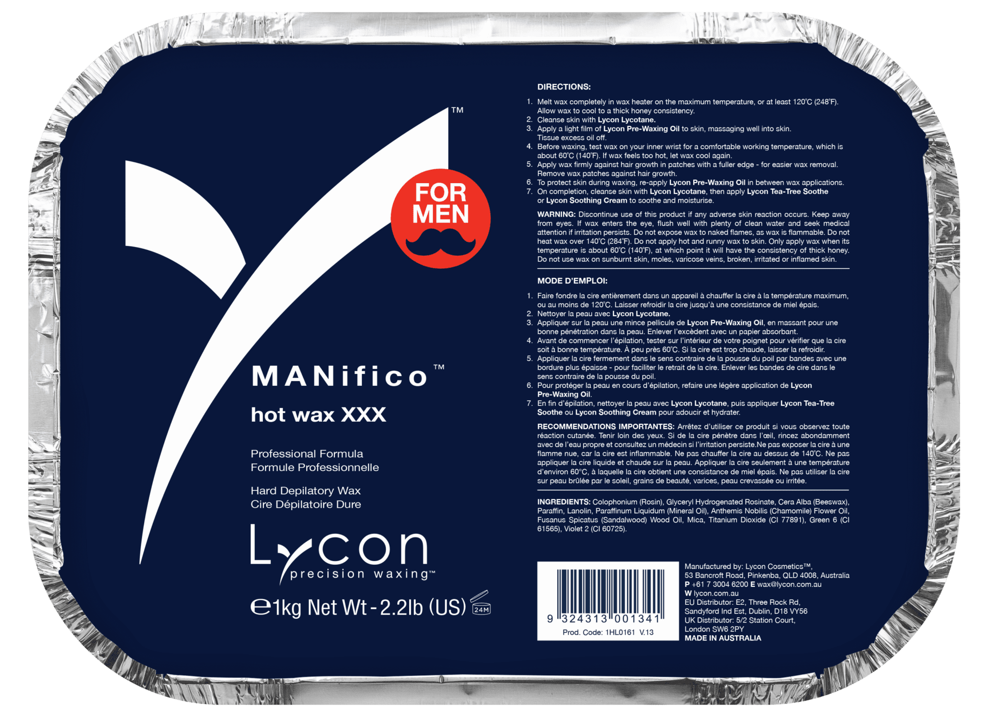 Lycon Manifico Hot Wax XXX 1KG