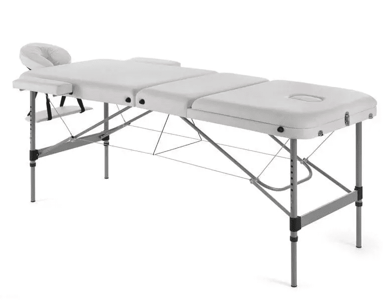 Portable Massage Table - White -Demo Model