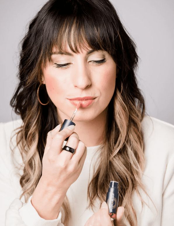 BRUSH ON BLOCK Protective Lip Oil SPF 30 - Coral