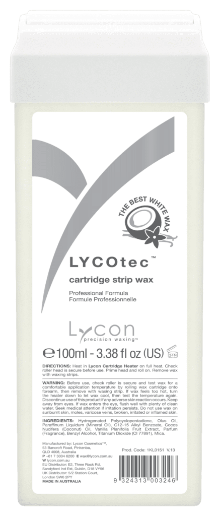 Lycon LYCOtec White Strip Wax Cartridge - House of Camille