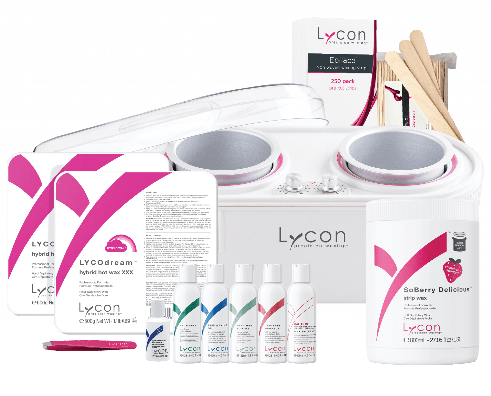 Lycon Complete Professional Waxing Kit