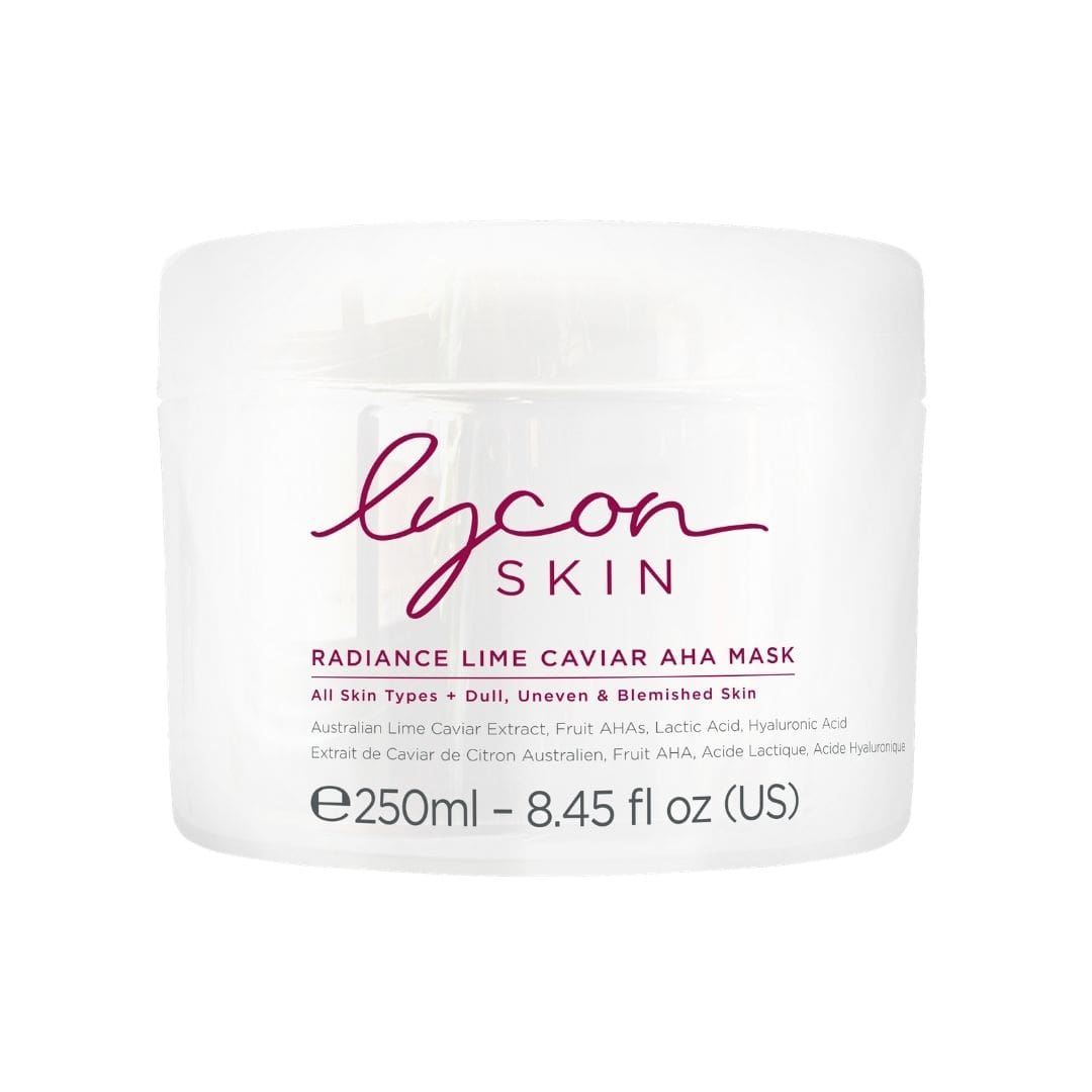 Lycon Skin Radiance Lime Caviar AHA Mask 250ml - Professional Only