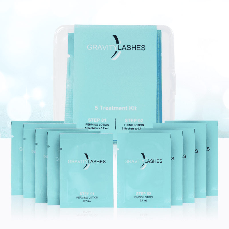 Gravity Lash Lifting Kit - 5 treatments (step 1 & step 2)
